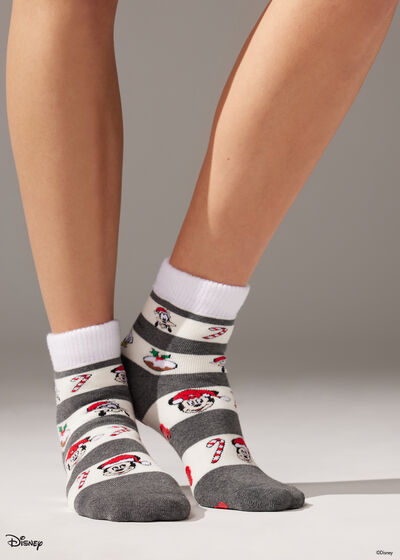 Protišmykové ponožky s vianočným motívom Disney Family