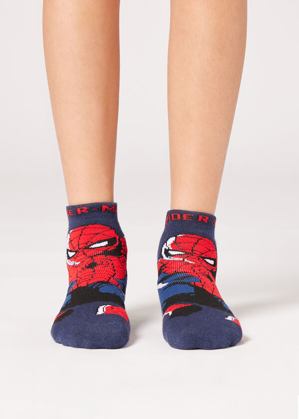 Protuklizne čarape za dječake, s Marvelovim superherojima