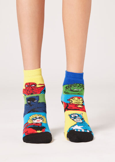 Шкарпетки Дитячі Антиковзкі із Супергероями Marvel
