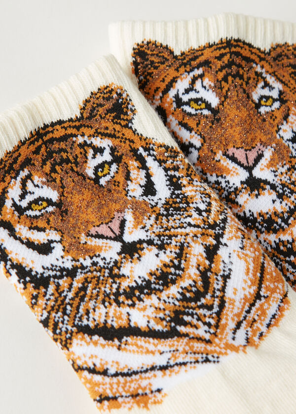 Animal Design Short Sport Socks