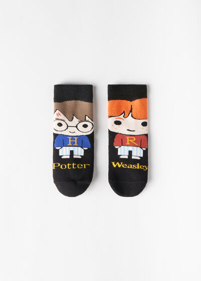 Protuklizne čarape za dječake, s motivima iz Harryja Pottera
