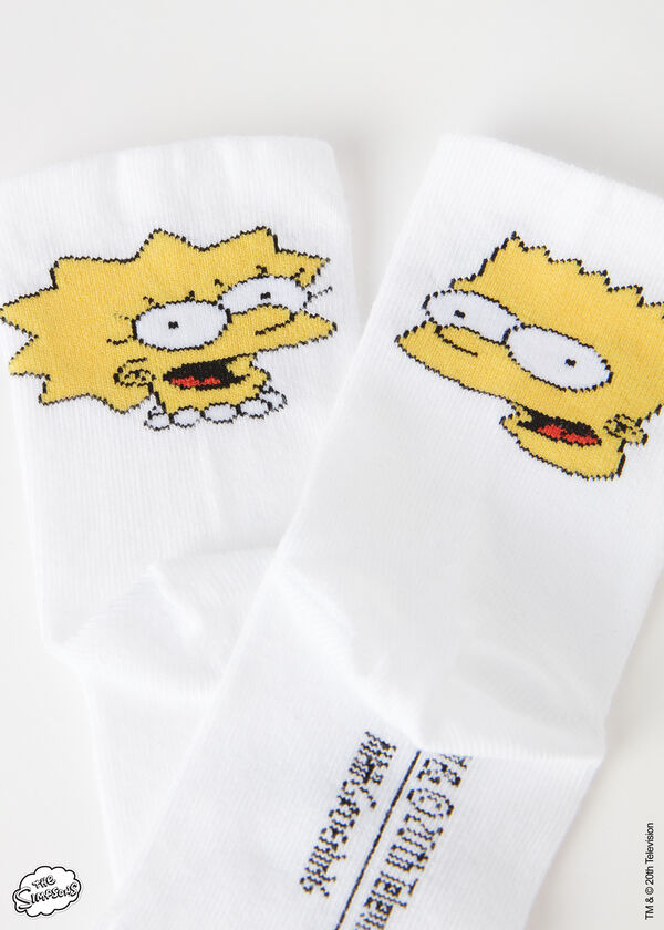 Kratke sportske čarape za dječake, s motivima iz crtića The Simpson