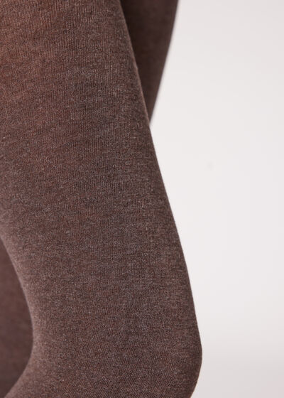 Strumpfhose aus weichem Modal-Kaschmir-Gemisch