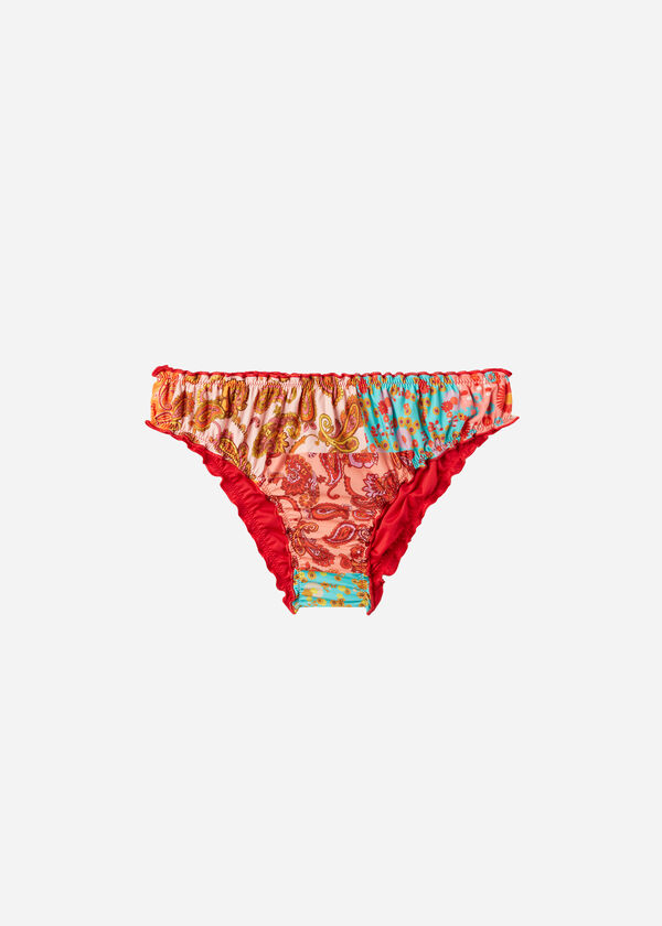 Bikinihose mit Blumenmuster Alicante