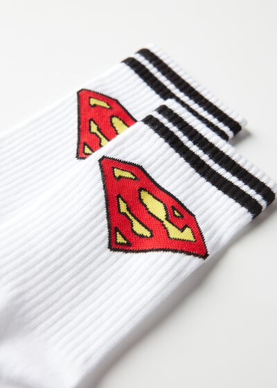 Superman Kısa Erkek Çorabı