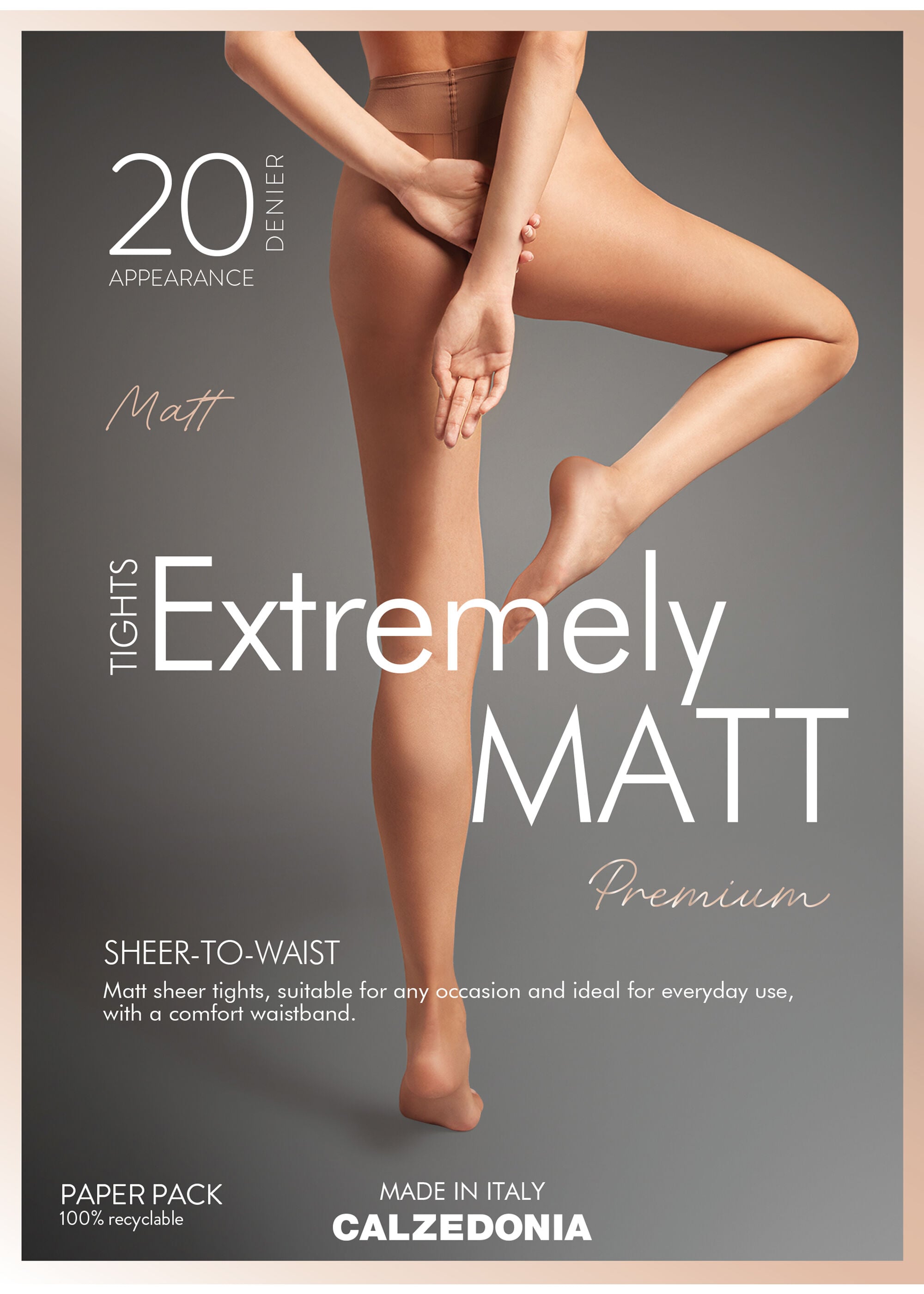 Pantis Transparentes Matt 20 Deniers