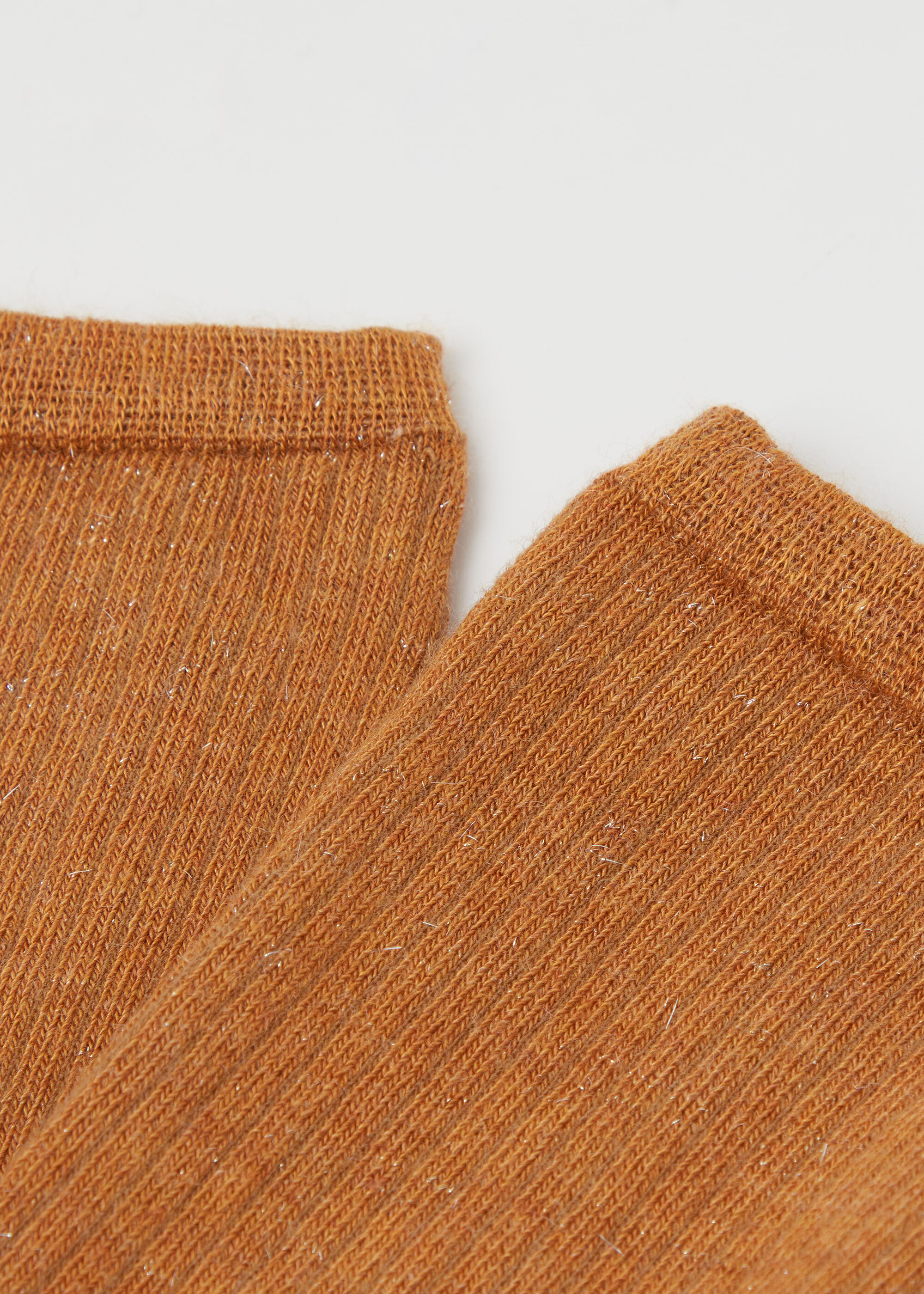 Glitter Cashmere Short Socks