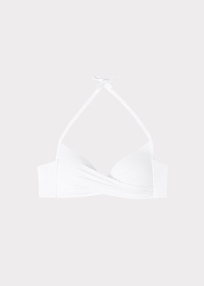 Padded Triangle Swimsuit Top Indonesia