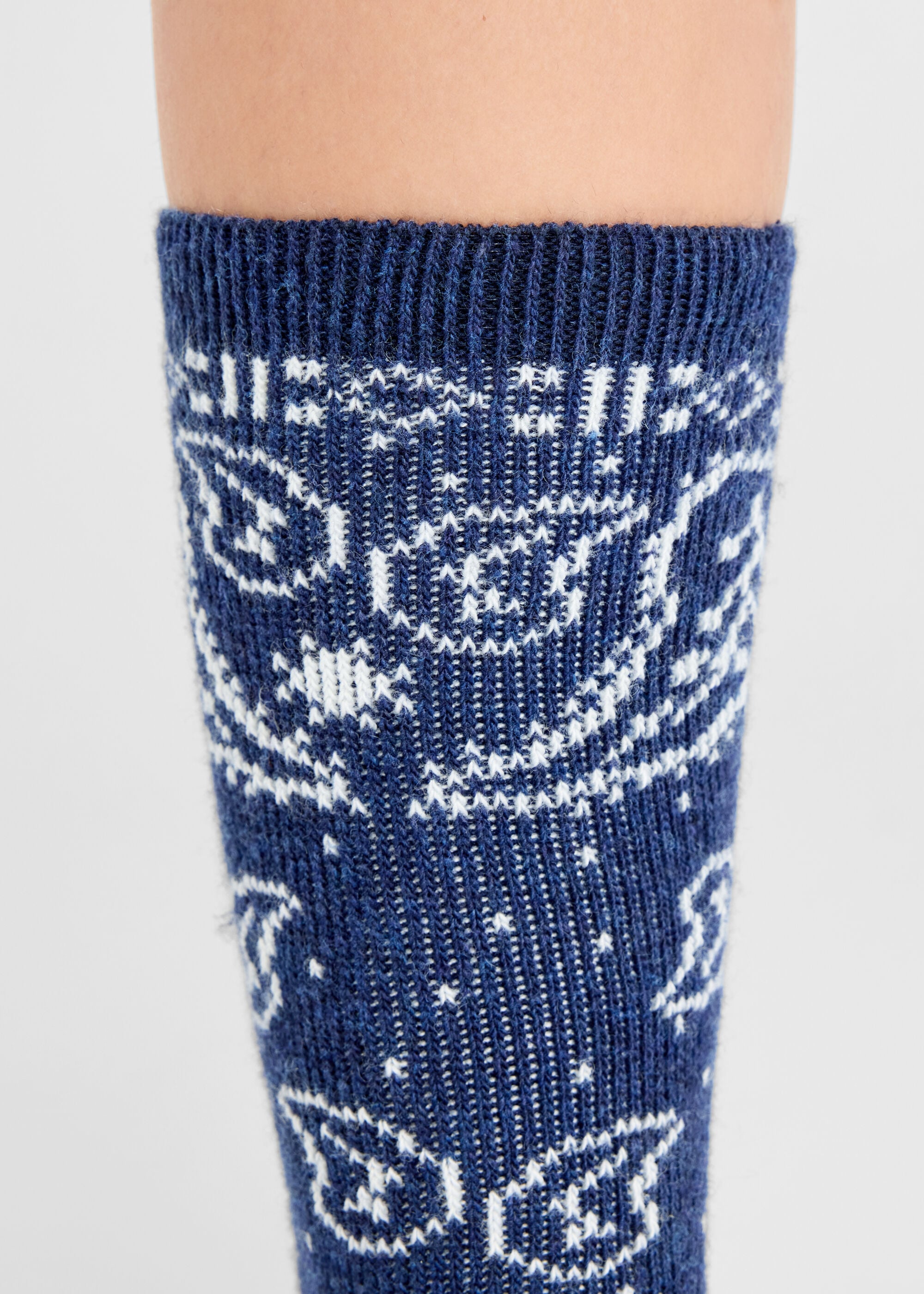 Chaussettes avec cachemire bandana
