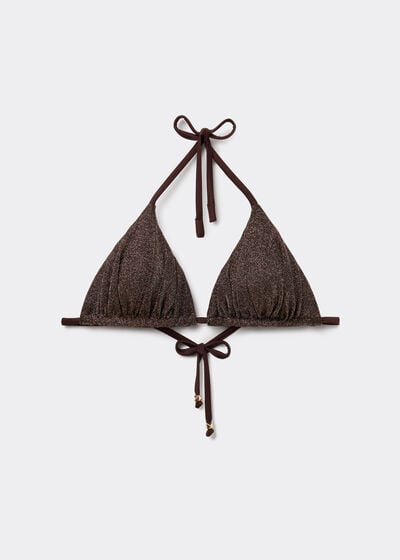 Triangolo Costume Brown Glitter