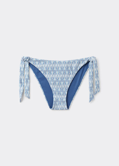 Слипы на Завязках Низ Купальника Delicate Geometric
