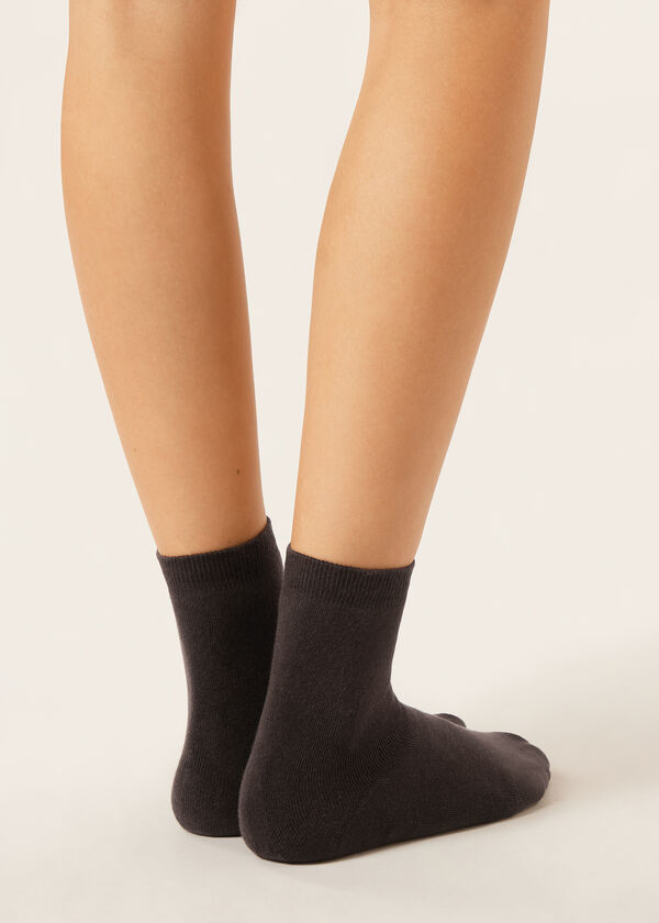 Short Cotton Thermal Socks