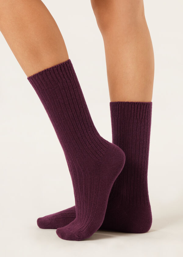 Socks with Wool and Cashmere