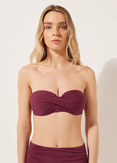 Lightly Padded Bandeau Swimsuit Top Indonesia