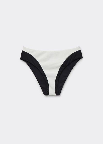 High-Waisted Bikini Bottoms Double Bikini