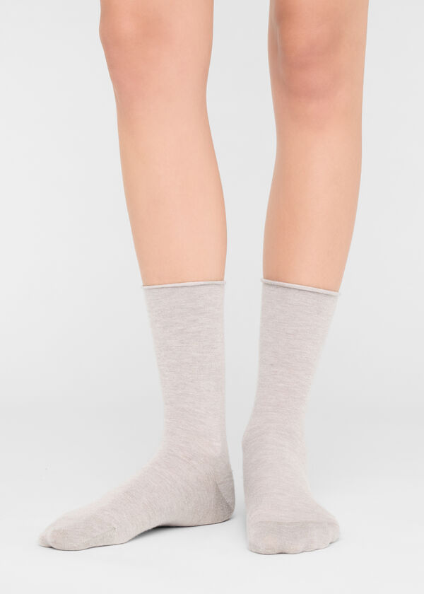 Ankle Socks with Cashmere