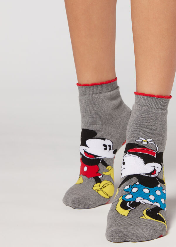Minnie and Mickey Mouse Non-Slip Socks