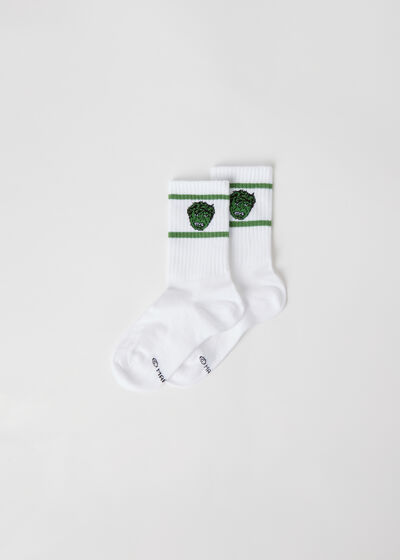 Kids’ Marvel Superhero Short Sport Socks