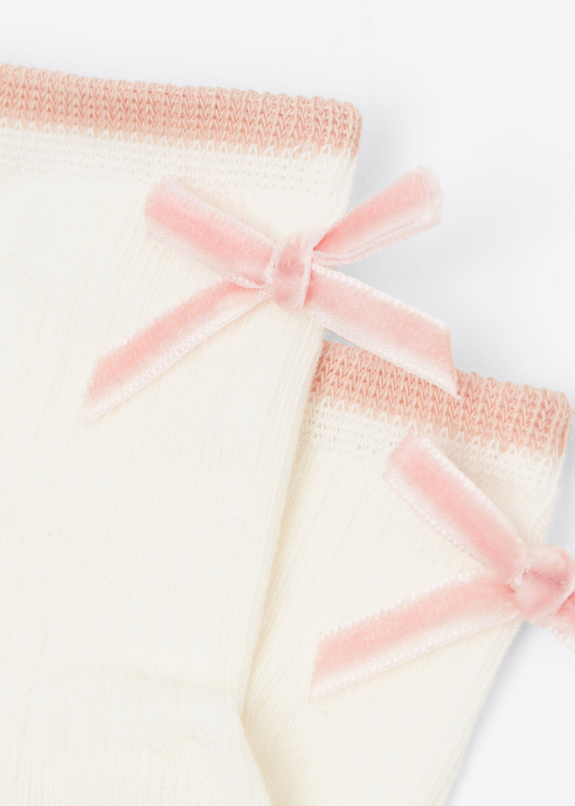 Girls’ Bow Socks