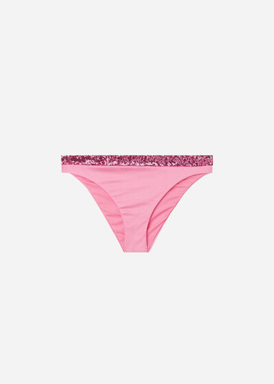 Slip Paillettes Costume Cannes