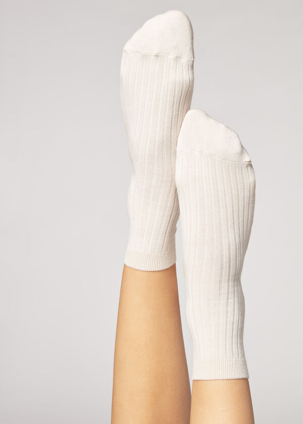 Cashmere Blend Short Socks