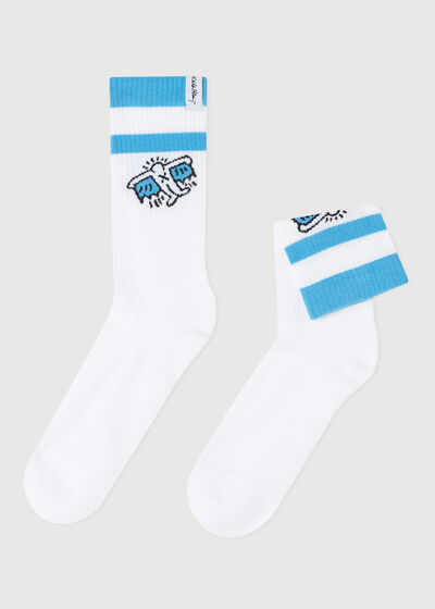 Pánske krátke športové ponožky Keith Haring™