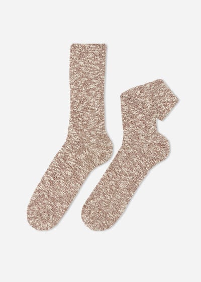 Tople muške kratke pamučne čarape