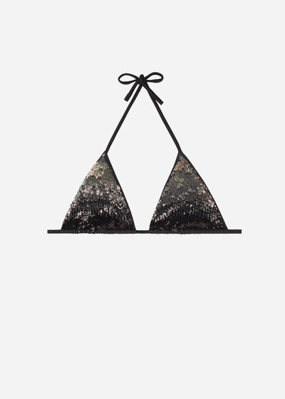 Vyberateľný vystužený trojuholníkový vrchný diel plaviek Las Vegas