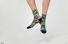 Çok Renkli Disney Kısa Çorap