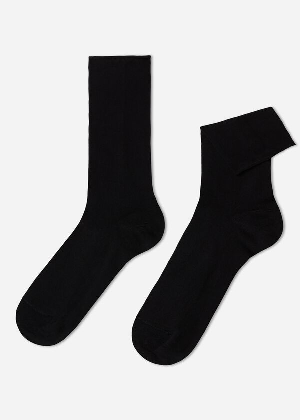 Men’s Bandless Cotton Short Socks