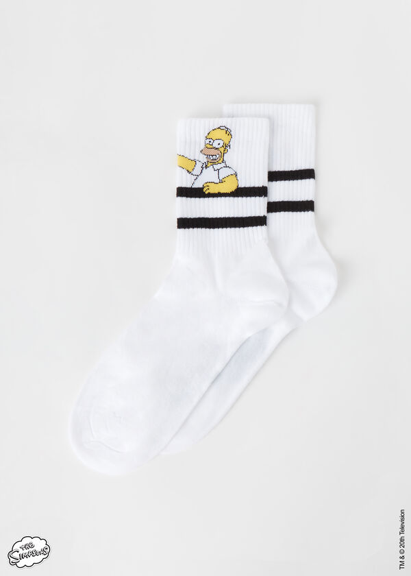 Calcetines Cortos Deportivos The Simpsons de Hombre