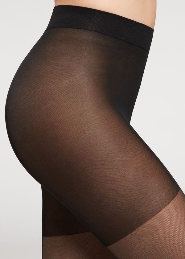 Medium Compression 70 Denier Sheer Wellness Tights - Calzedonia