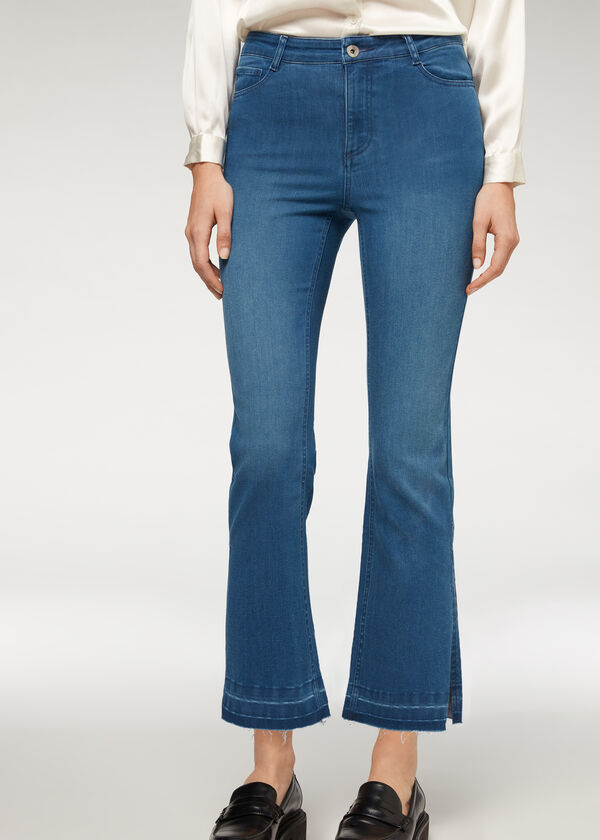 JEANS Cropped Flare CUT
