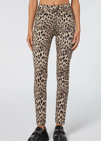 Vaqueros Push Up Skinny de Cintura Alta