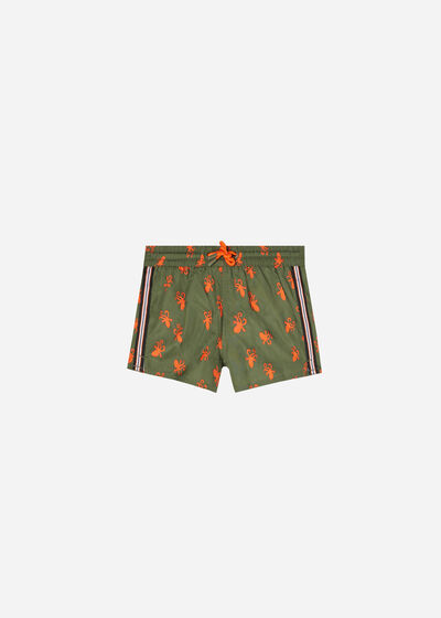 Boys’ Boxer Swim Shorts Ibiza