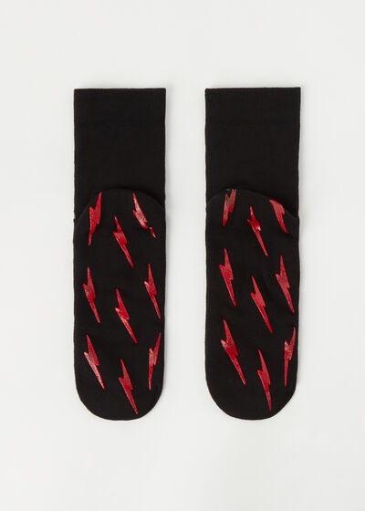 Men’s Harry Potter Crest Non-Slip Socks