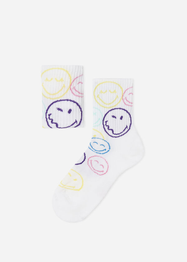 Krátké dětské sportovní ponožky SmileyWorld®