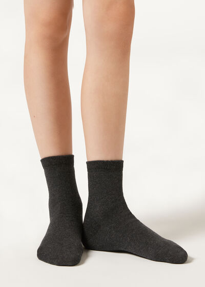 Children's Short Cotton Socks with Fresh Feet Breathable Material