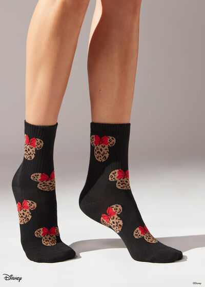 Krátké ponožky s celoplošným disneyovským vzorem