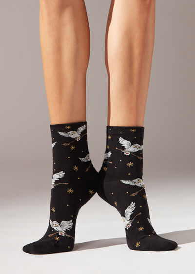All-Over Harry Potter Short Socks