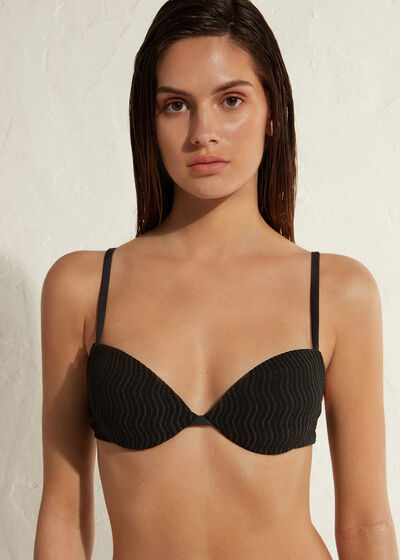 Padded Push-Up Swimsuit Top Mykonos
