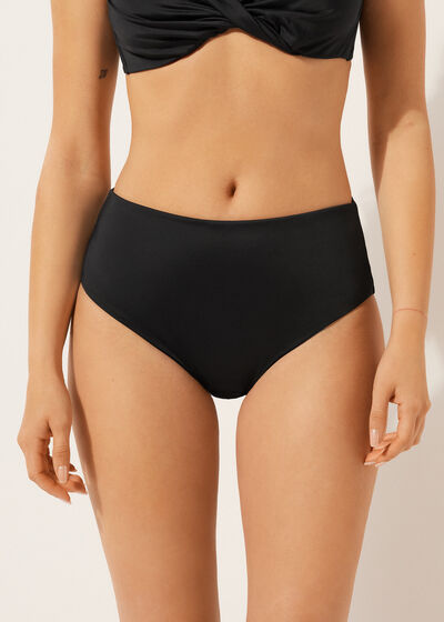 High-Waisted Bikini Bottoms Scultura