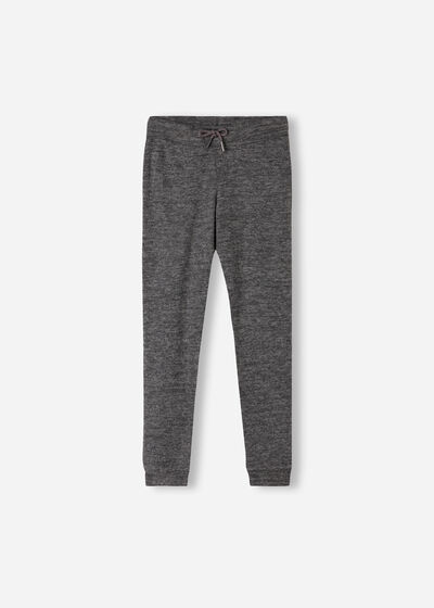 Cashmere Blend Stretch Leggings