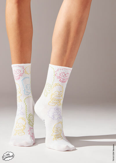 The Simpsons Short Sport Socks