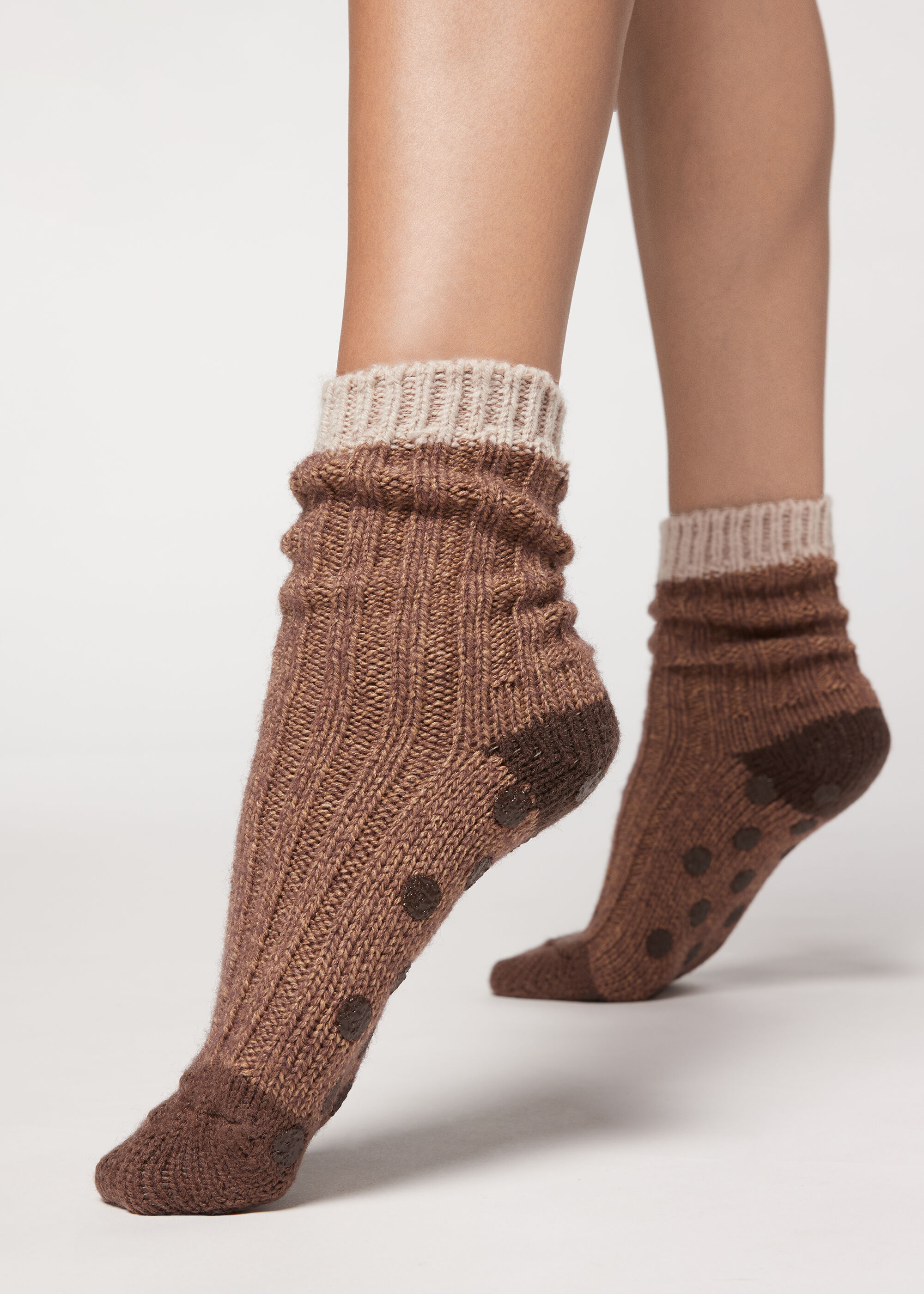 Non-Slip Wool Socks