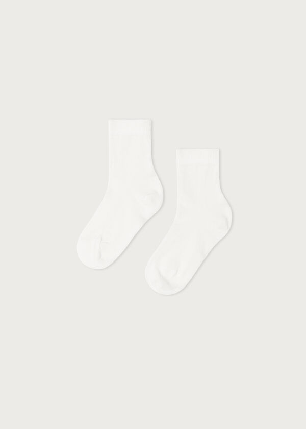 Pamuklu Kısa Bebek Çorabı