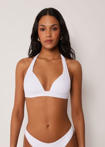 Gepolstertes Triangel-Bikinioberteil Premium Fit