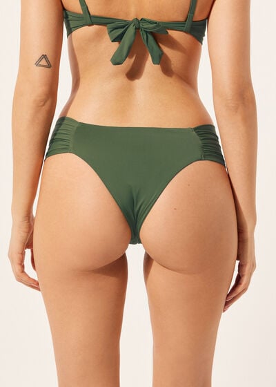 Draped Brazilian Swimsuit Bottom Indonesia