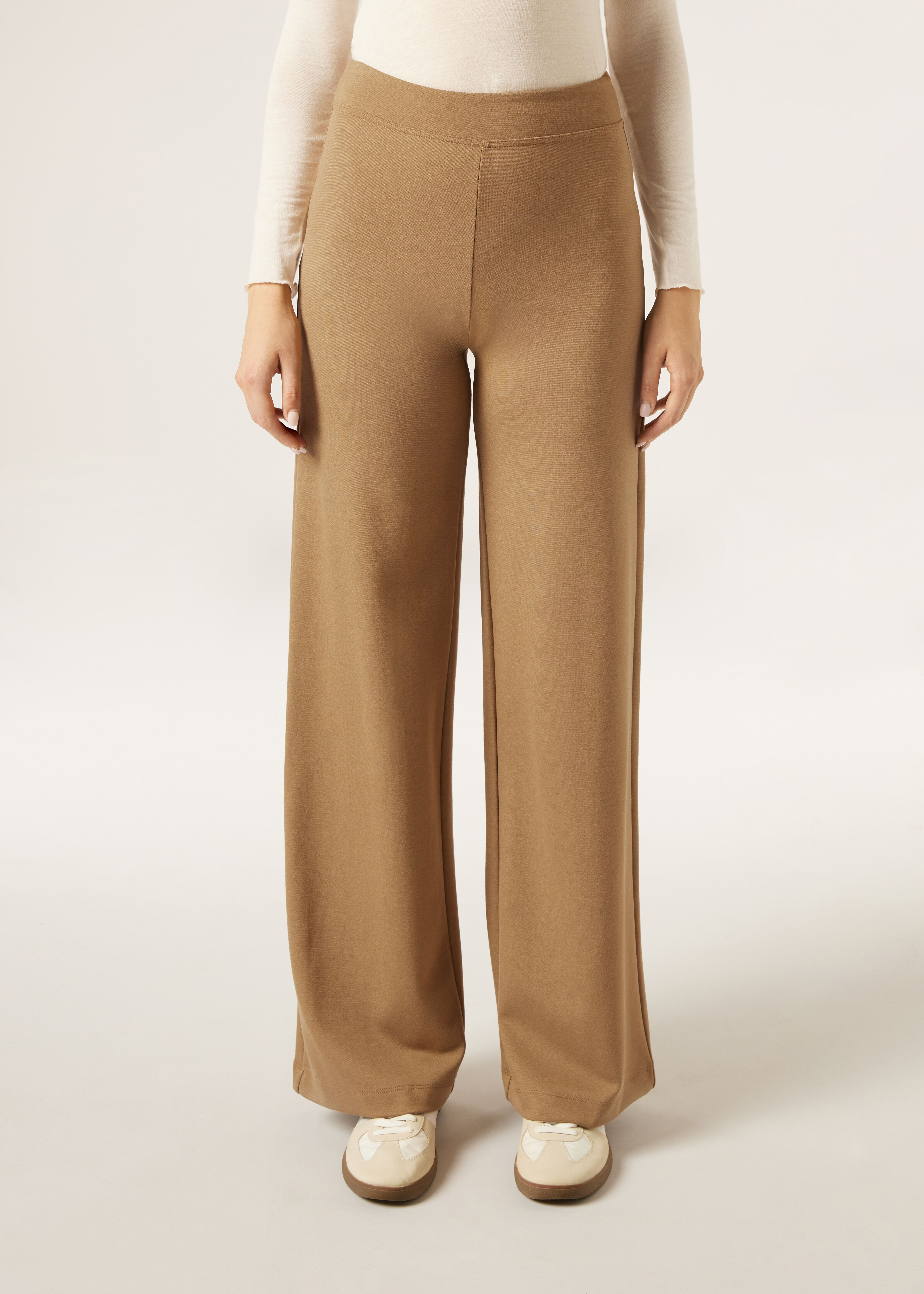 Milano Knit Palazzo Trousers