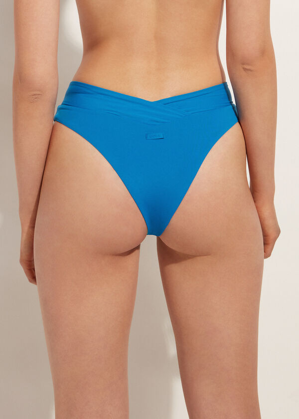 High-Cut Brazilian Swimsuit Bottom Islamorada - Calzedonia